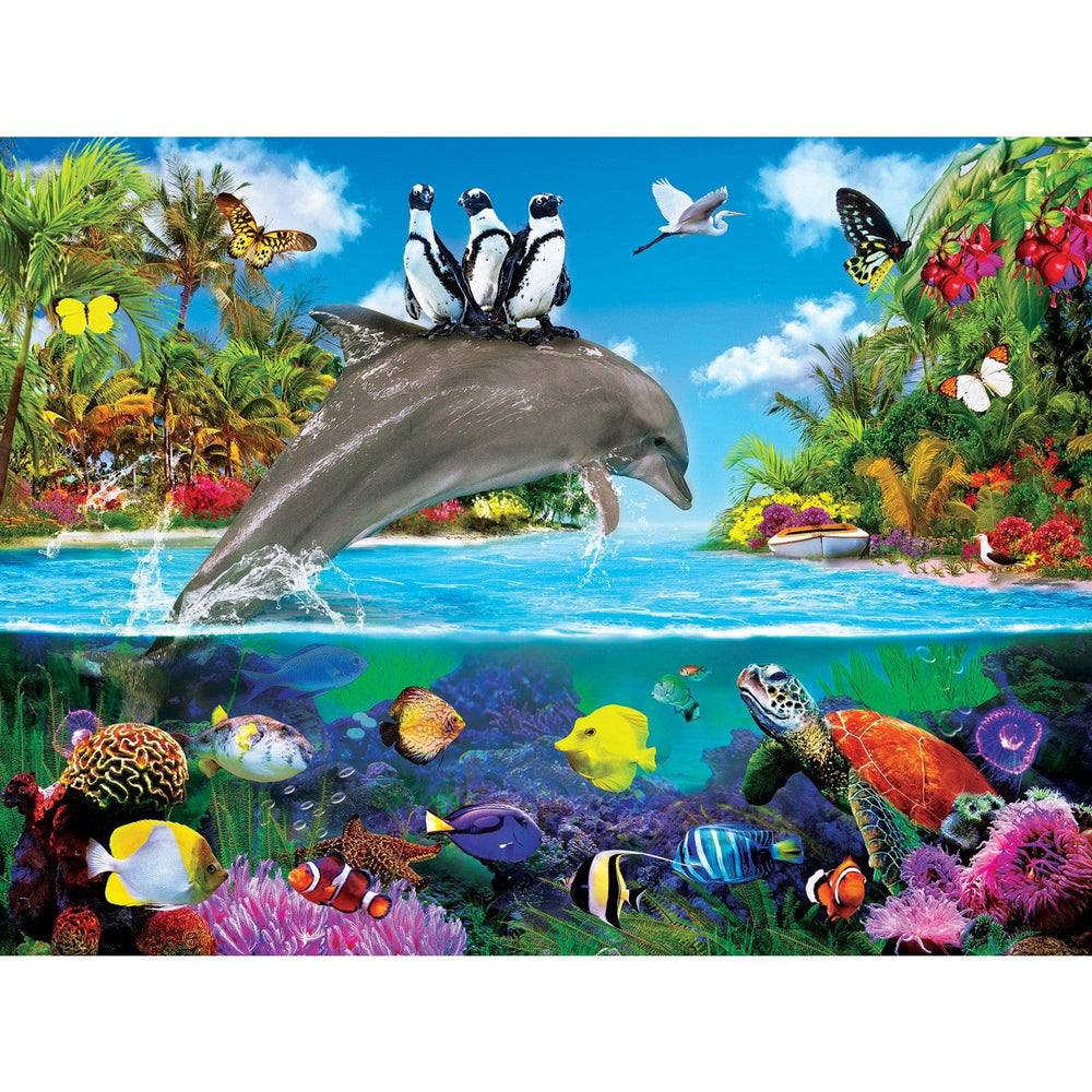 Tropics - Dolphin Ride 300 Piece EZ Grip Jigsaw Puzzle (ONLINE ORDER ONLY)