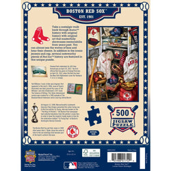 Boston Red Sox - Locker Room 500 Piece Jigsaw Puzzle (ONLINE ORDER ONLY)