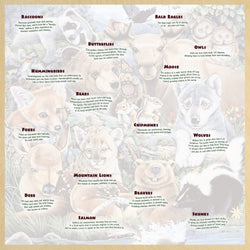 Wood Fun Facts - Forest Friends 48 Piece Wood Jigsaw Puzzle (ONLINE ORDER ONLY)