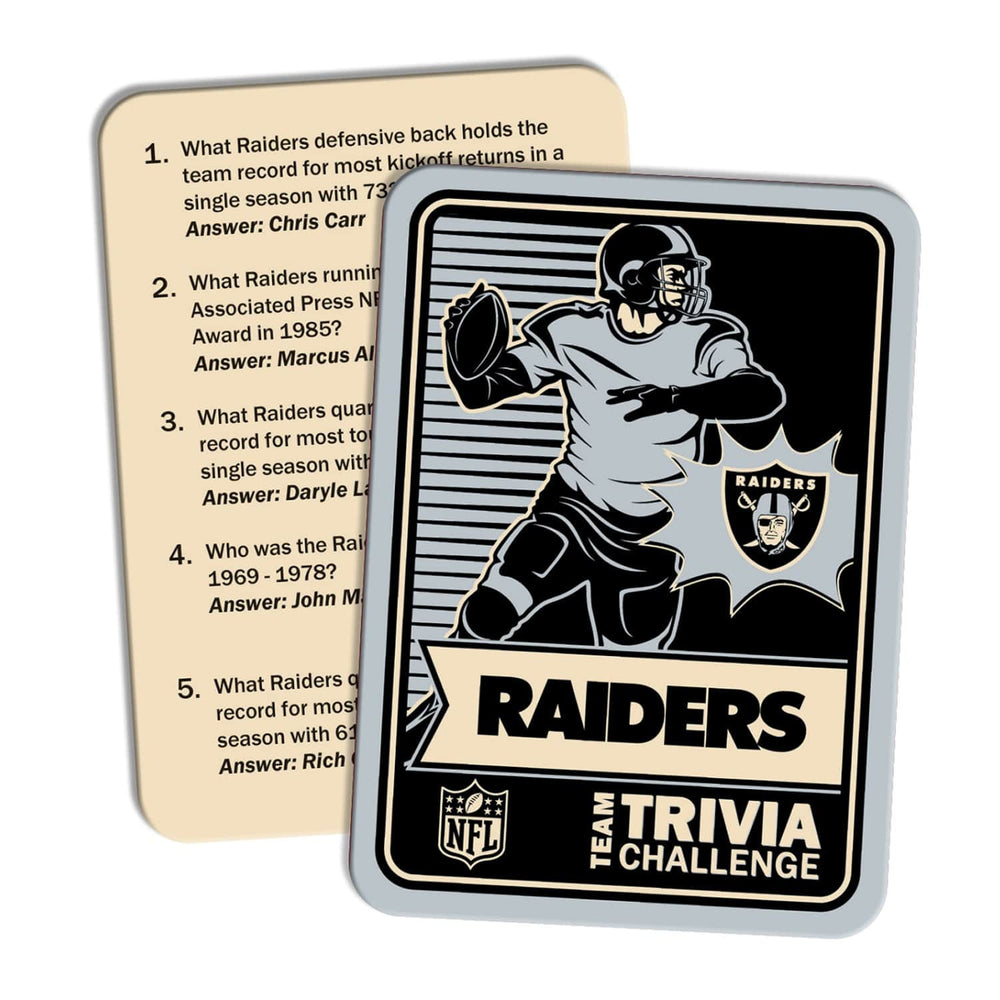 Las Vegas Raiders Trivia Challenge (ONLINE ORDER ONLY)