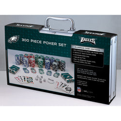 Philadelphia Eagles 300 Piece Poker Set (ONLINE ORDER ONLY)