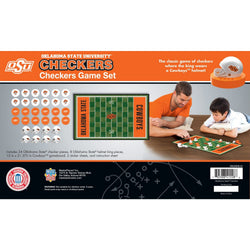 Oklahoma State Cowboys Checkers Board Game (ONLINE ORDER ONLY)