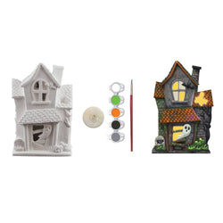 Haunted House - 6" Light-Up Plaster Paint Kit (ONLINE ORDER ONLY)