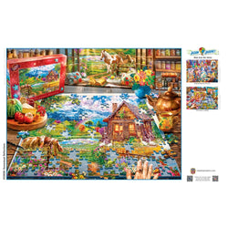 Jigsaw Journey - Homestead Reflections 300 Piece EZ Grip Jigsaw Puzzle