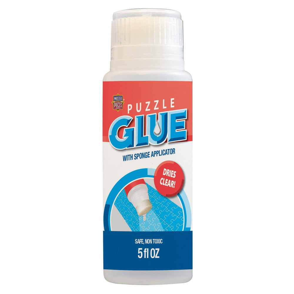 Jigsaw Puzzle Glue with Sponge Applicator - 5 oz