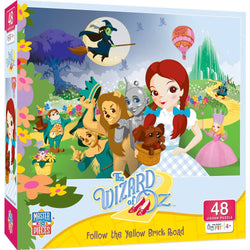Wizard of Oz - Follow the Yellow Brick Road 48 Piece Puzzle (ONLINE ORDER ONLY)