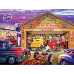 Wheels - Old Timer's Hot Rods 750 Piece Jigsaw Puzzle (ONLINE ORDER ONLY)