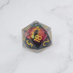 Xanathar's Eye | Giant D20 Moving Eye DnD Dice | Acrylic RPG Gaming Dice (ONLINE ORDER ONLY)