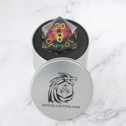 Xanathar's Eye | Giant D20 Moving Eye DnD Dice | Acrylic RPG Gaming Dice (ONLINE ORDER ONLY)