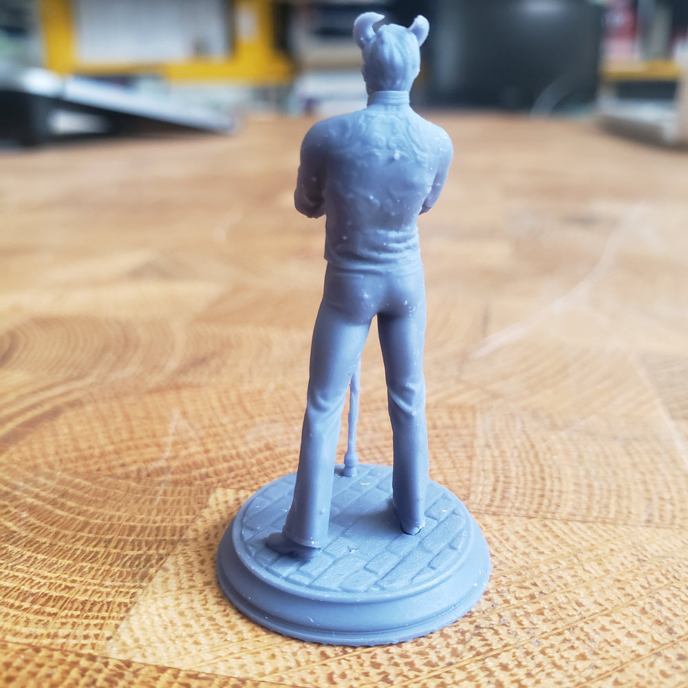 Xarvir Barikdral, The Fortunate (Male Tiefling Noble) (Online Order Only)