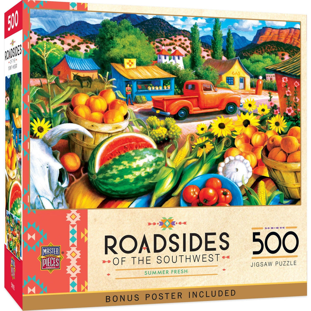 Roadsides of the Southwest - Summer Fresh 500 Piece Jigsaw Puzzle (ONLINE ORDER ONLY)