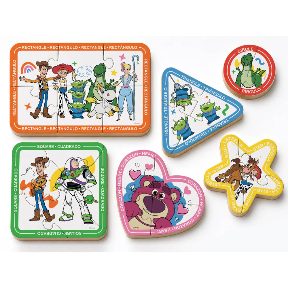 Disney - Toy Story 6-Pack Wood Shaped Puzzles (ONLINE ORDER ONLY)