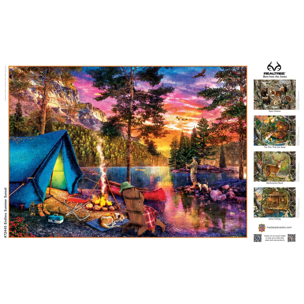 Realtree - Endless Summer Sunset 1000 Piece Jigsaw Puzzle (ONLINE ORDER ONLY)
