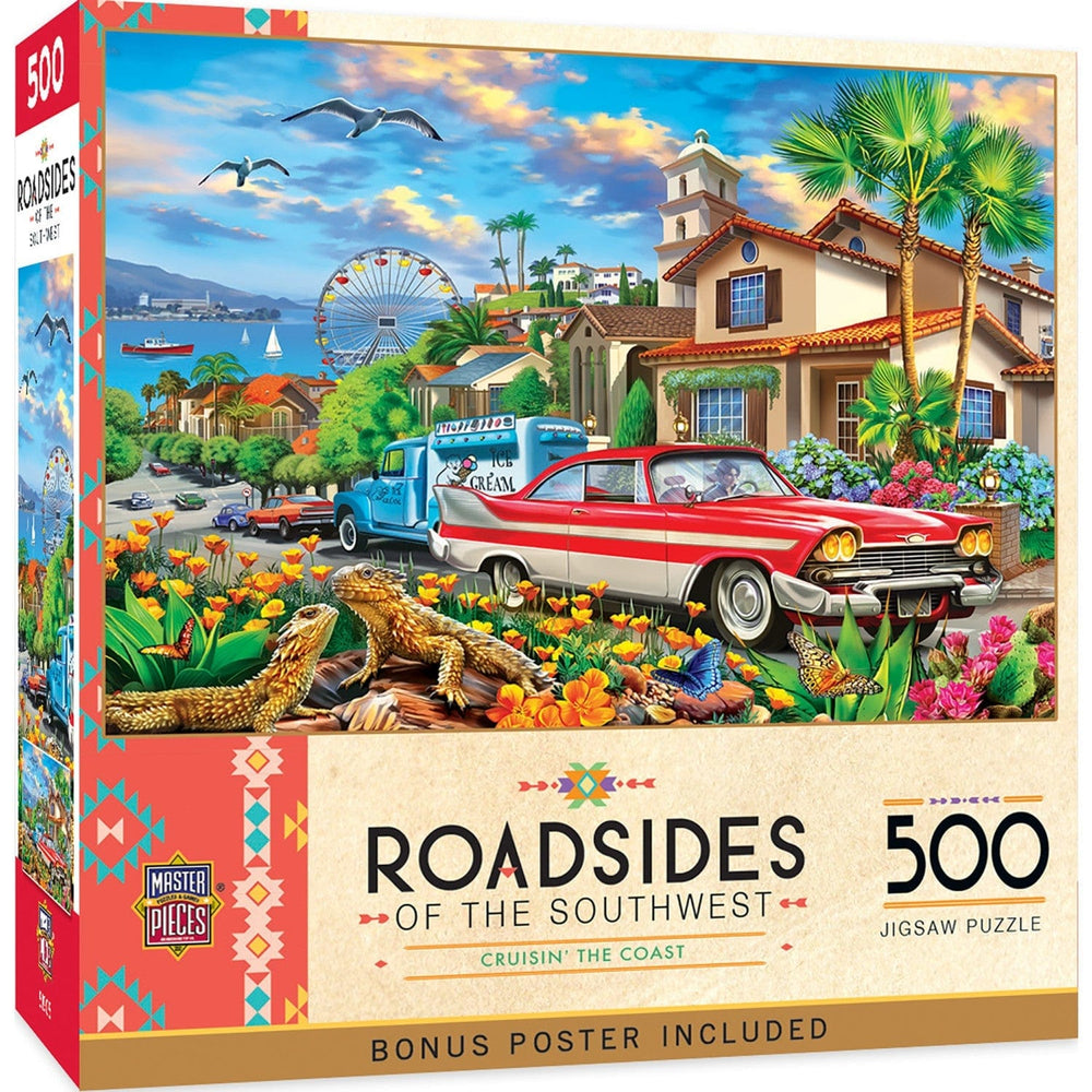 Roadsides of the Southwest - Cruisin' the Coast 500 Piece Jigsaw Puzzle