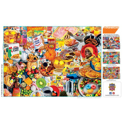 Flashbacks - Breakfast Eats 1000 Piece Jigsaw Puzzle (ONLINE ORDER ONLY)