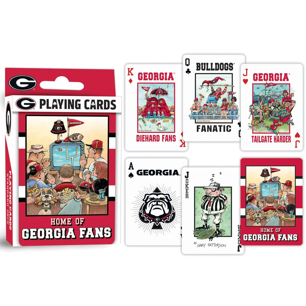Georgia Bulldogs Fan Deck Playing Cards - 54 Card Deck (ONLINE ORDER ONLY)