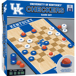 Kentucky Wildcats Checkers Board Game