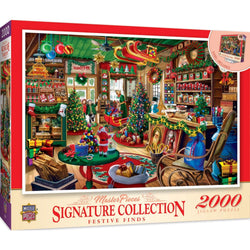 Signature Collection - Festive Finds 2000 Piece Jigsaw Puzzle (ONLINE ORDER ONLY)