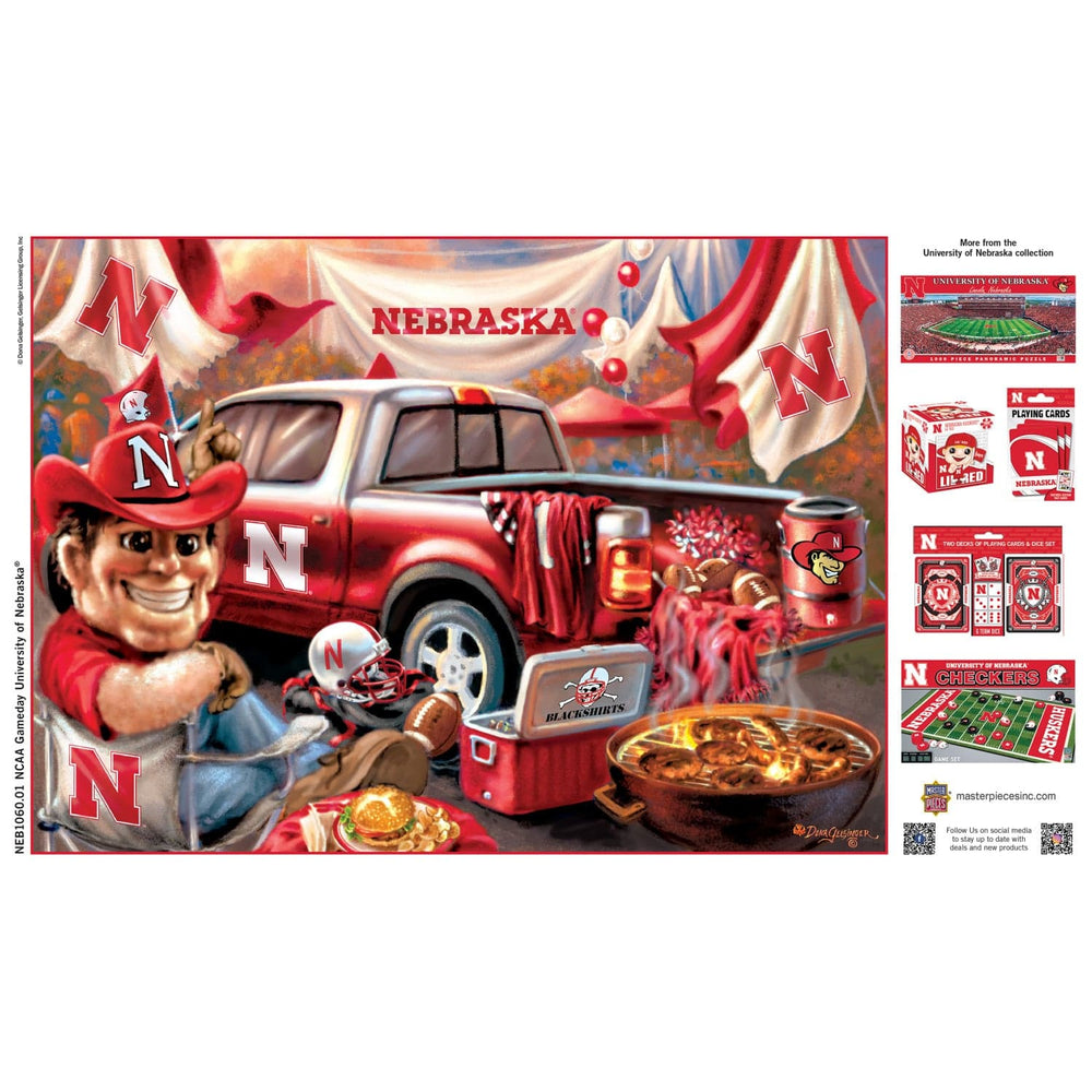 Nebraska Cornhuskers - Gameday 1000 Piece Jigsaw Puzzle (ONLINE ORDER ONLY)