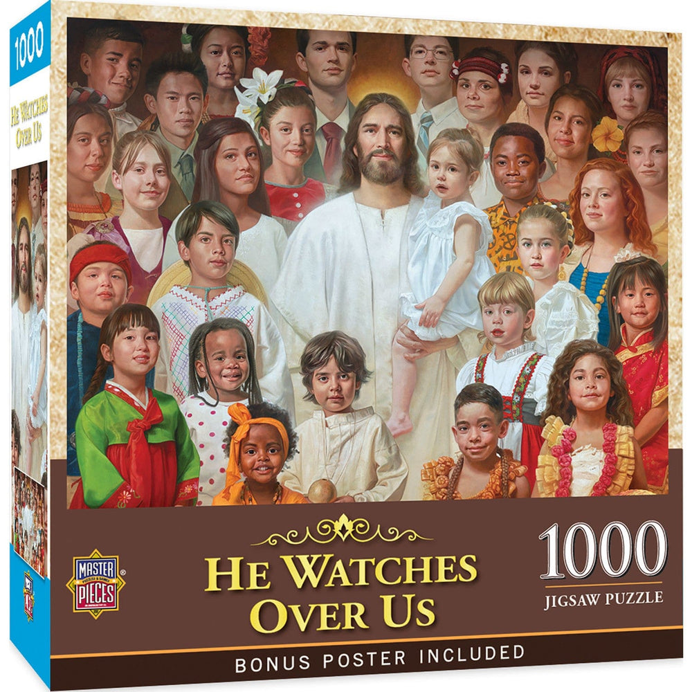 He Watches Over Us - 1000 Piece Jigsaw Puzzle (ONLINE ORDER ONLY)