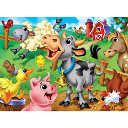 Googly Eyes - Farm Animals 48 Piece Jigsaw Puzzle (ONLINE ORDER ONLY)