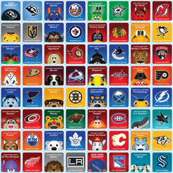 NHL Mascots Matching Game