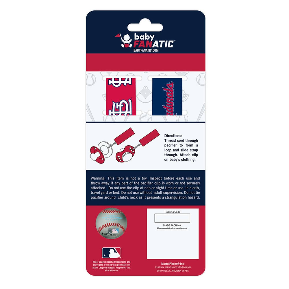 St. Louis Cardinals - Pacifier Clip 2-Pack (ONLINE ORDER ONLY)