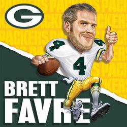 Green Bay Packers All-Time Greats - Brett Favre 100 Piece Jigsaw Puzzle