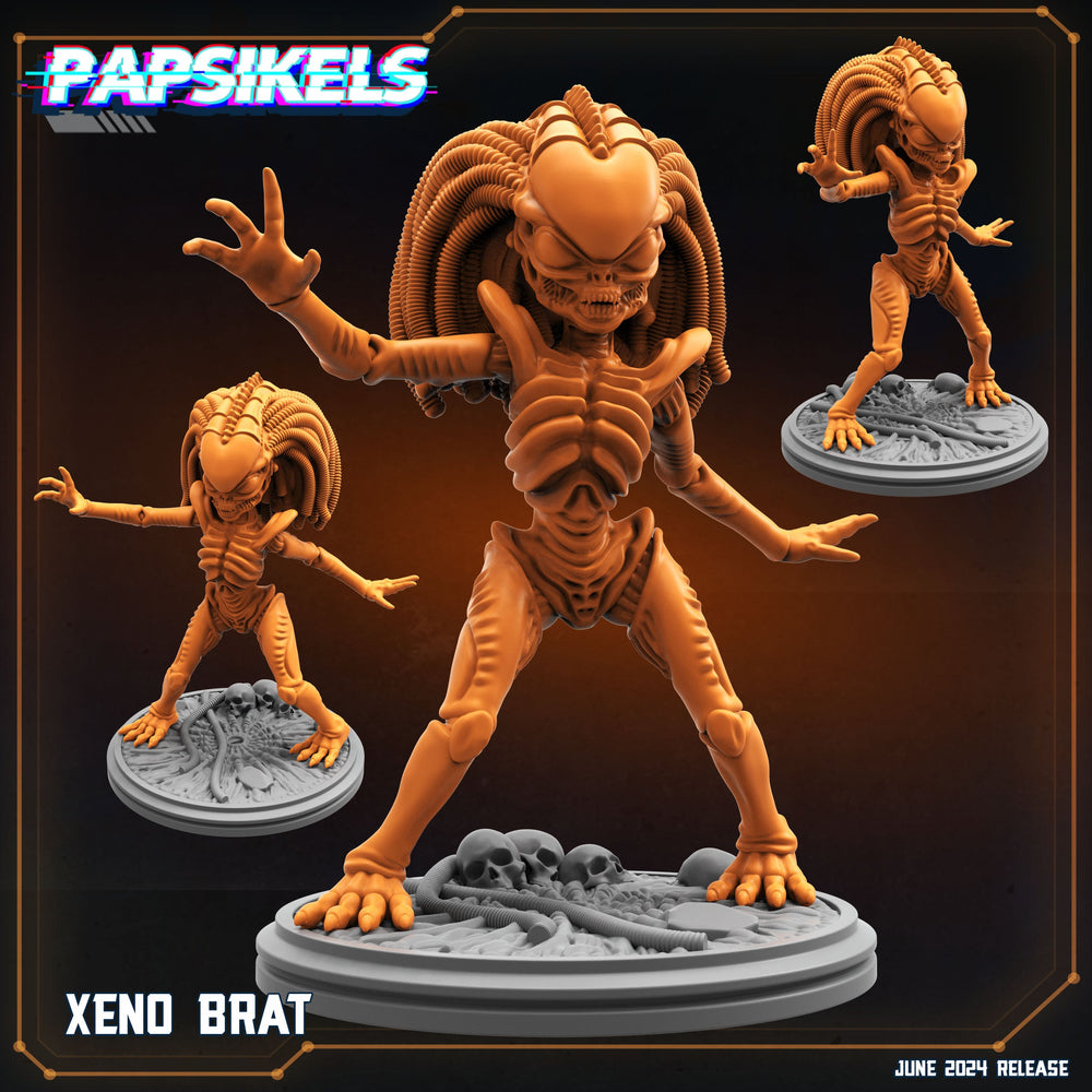 3D Printed Papsikels Xeno Brat 28mm 32mm (Online Only)