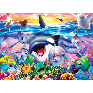 Selfies - Ocean Oddballs 500 Piece Jigsaw Puzzle (ONLINE ORDER ONLY)