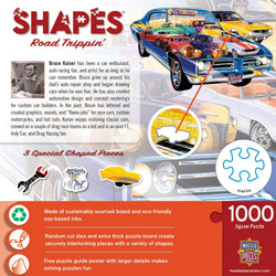 Shapes - Road Trippin 1000 Piece Shaped Jigsaw Puzzle (ONLINE ORDER ONLY)