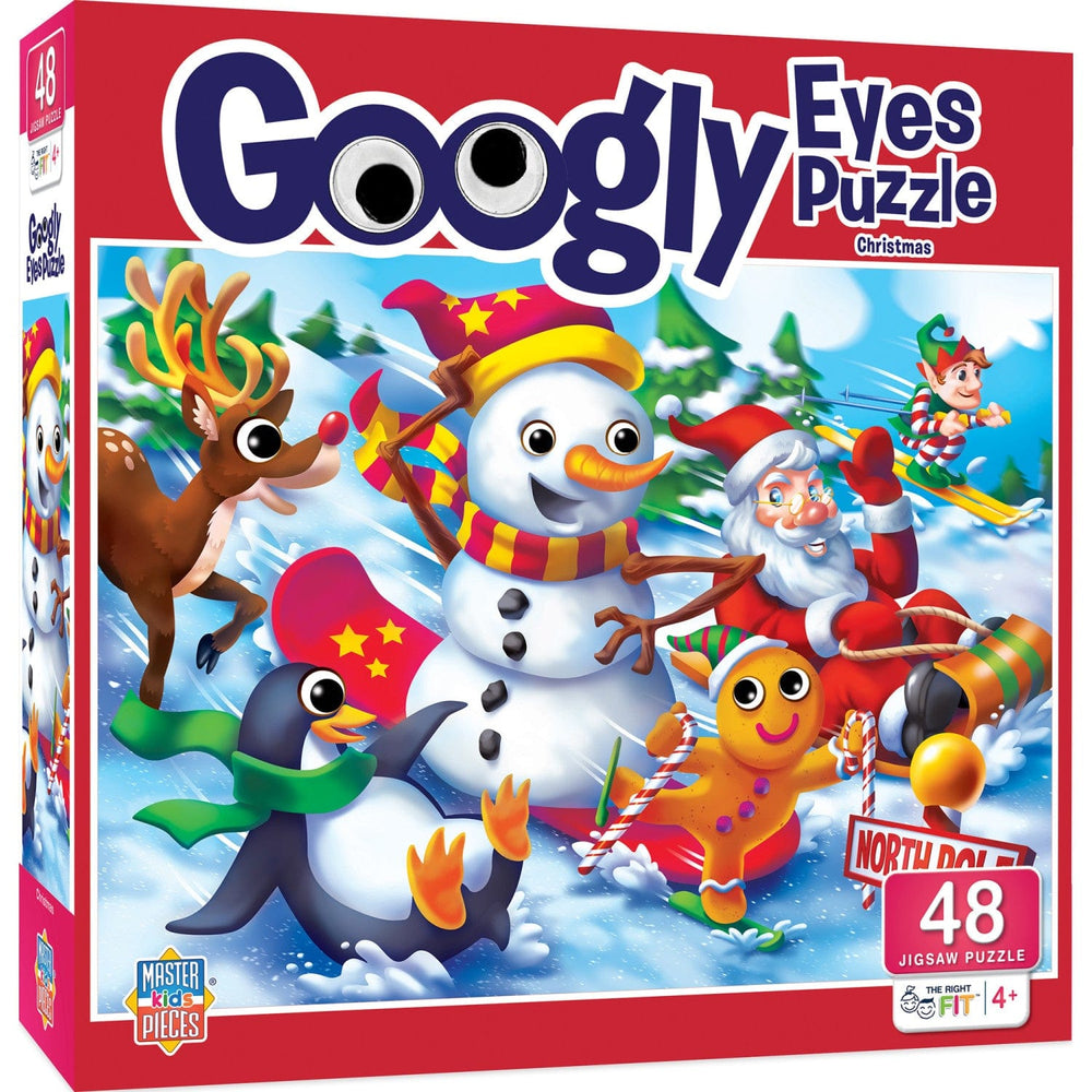 Googly Eyes Christmas 48 Piece Jigsaw Puzzle (ONLINE ORDER ONLY)