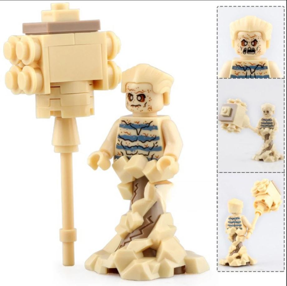 Sandman from Spider-Man No Way Home Lego Minifigures Custom Toys (ONLINE ORDER ONLY)