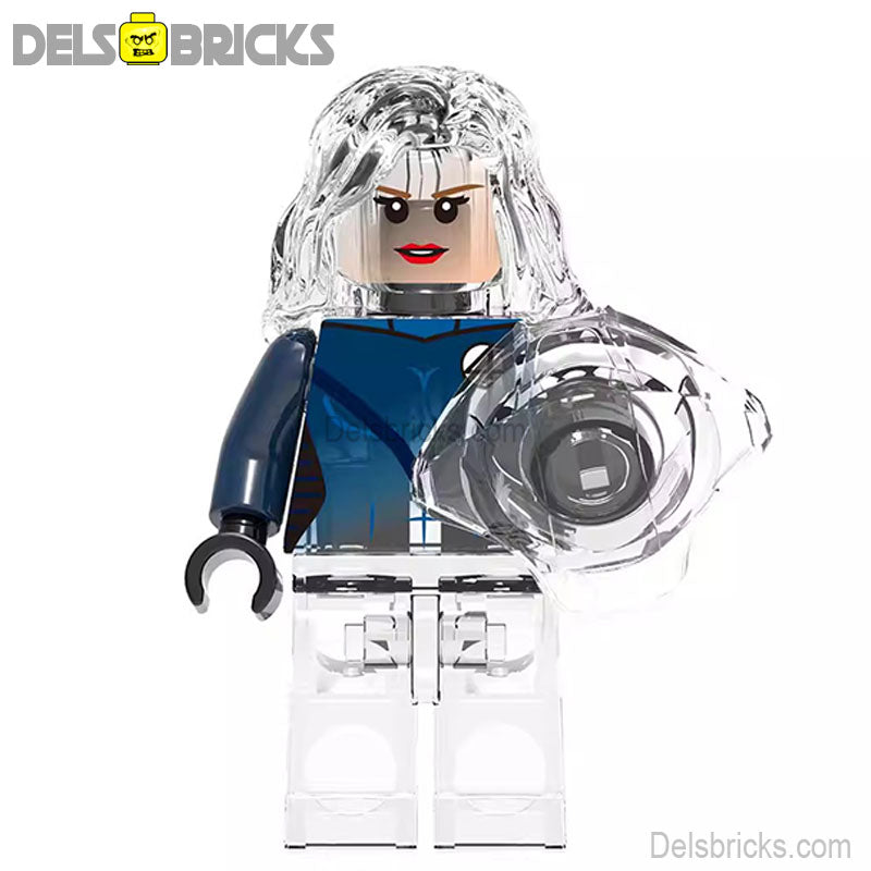 Invisible Woman from Fantastic Four Lego Minifigures Custom Toys (ONLINE ORDER ONLY)