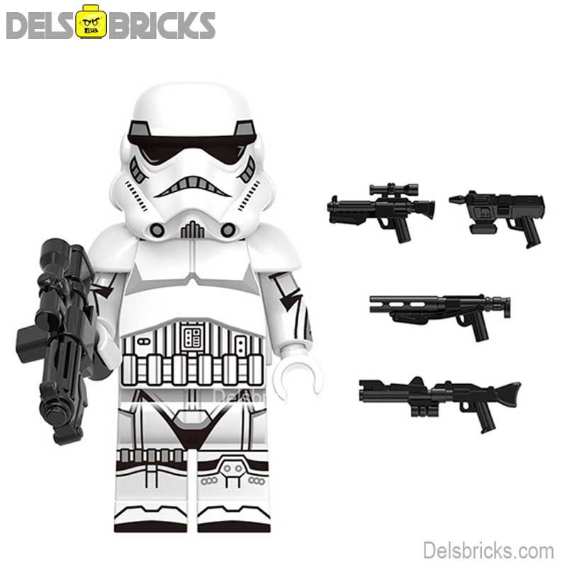 Imperial Stormtrooper & Blasters Lego Star Wars Minifigures Custom Toys (ONLINE ORDER ONLY)