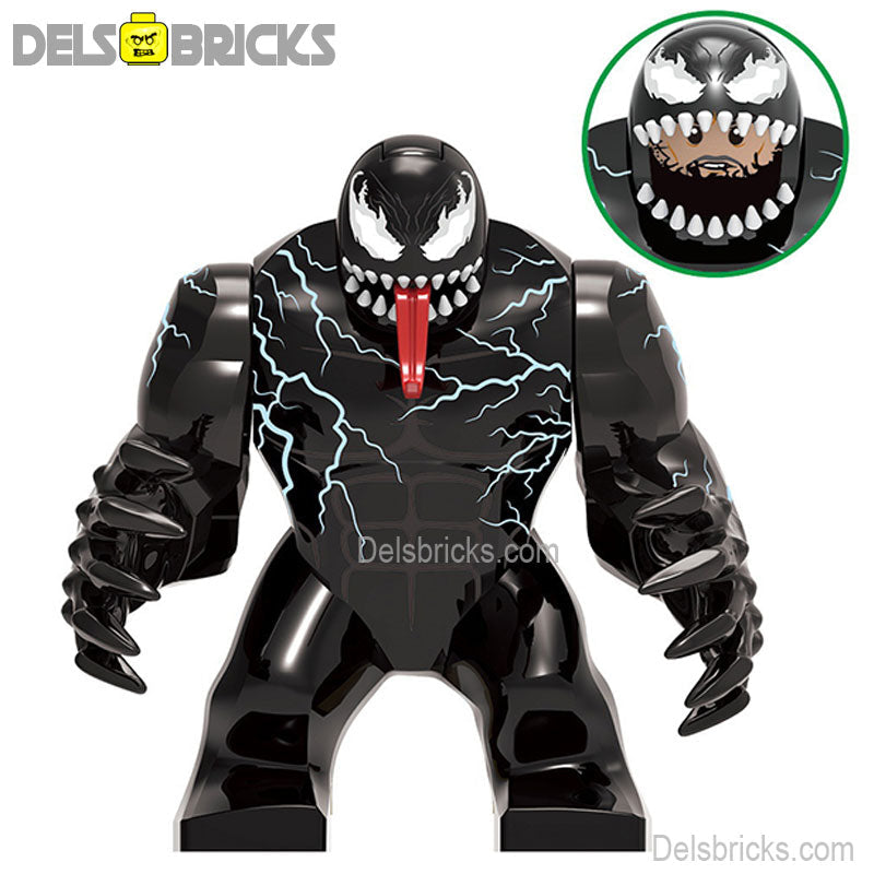 Venom Spider-Man Big Figure Best Lego Minifigures Custom Toys (ONLINE ORDER ONLY)