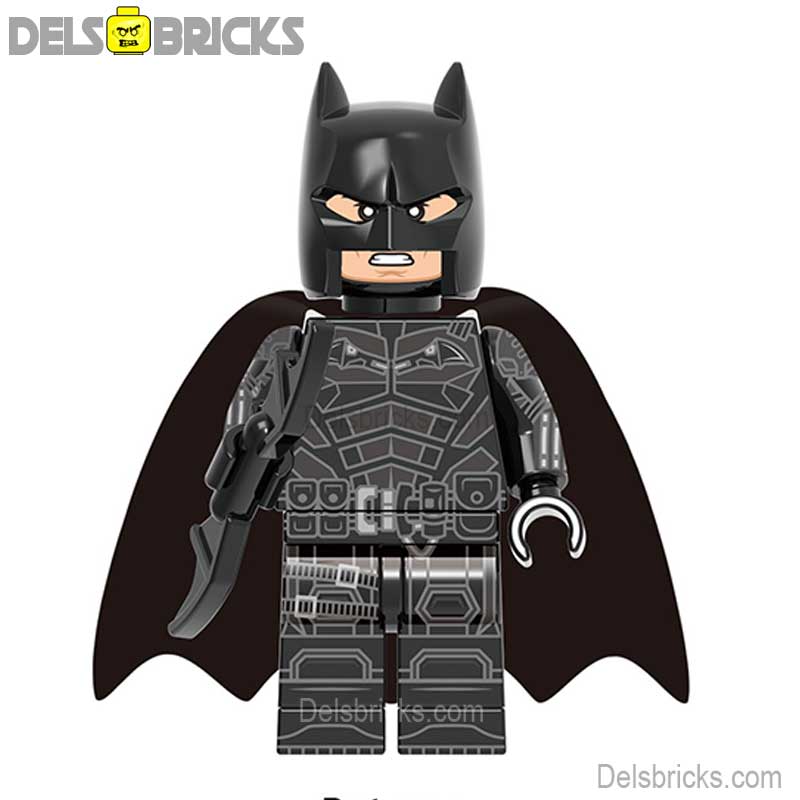 The Batman (Robert Pattinson) Lego Minifigures Custom Toys NEW (ONLINE ORDER ONLY)