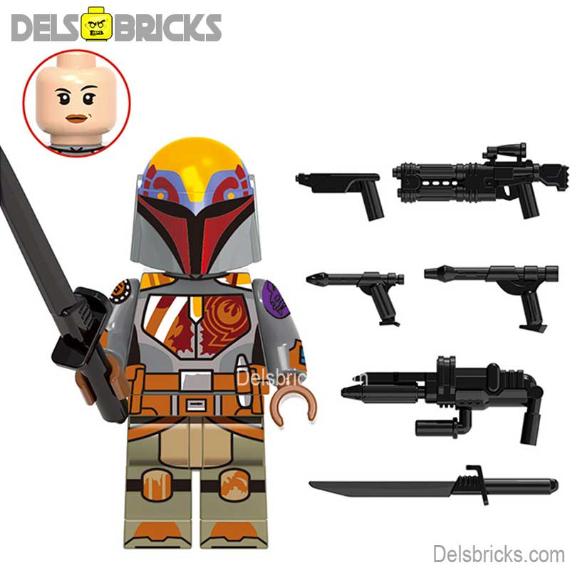 Sabine Wren SW Rebels & Ahsoka Lego Star Wars Minifigures (ONLINE ORDER ONLY)