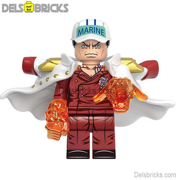 Sakazuki ONE PIECE Anime Lego Minifigures custom toys (ONLINE ORDER ONLY)