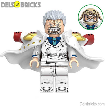 Monkey D Garp ONE PIECE Anime Lego Minifigures custom toys NEW (ONLINE ORDER ONLY)