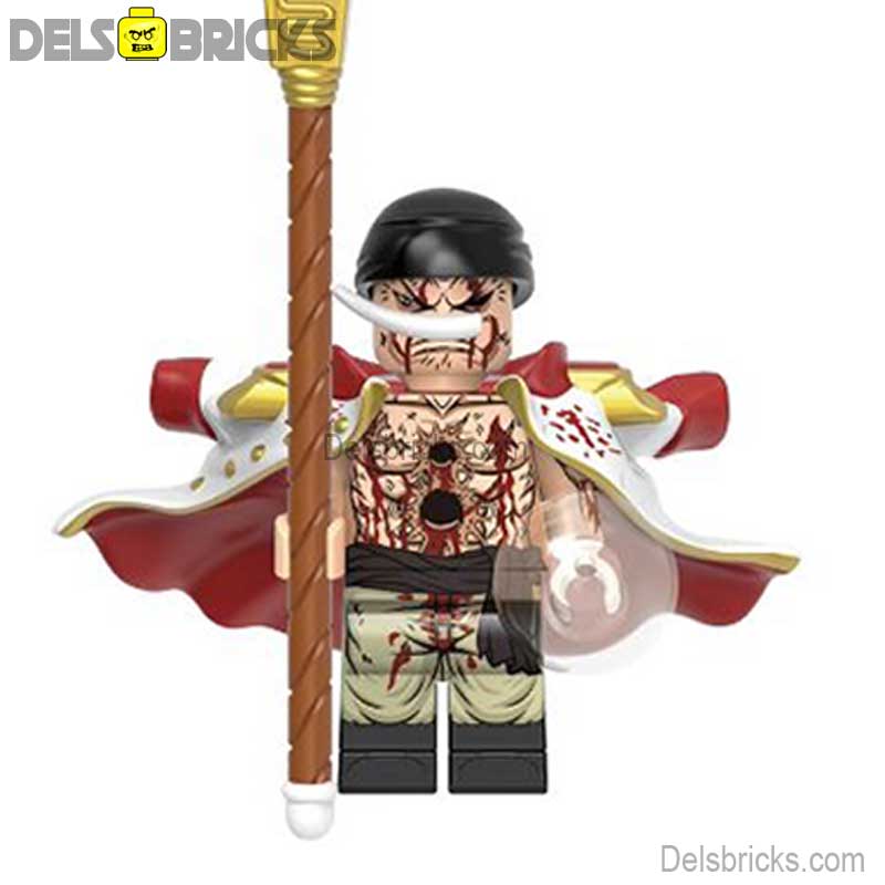 Edward Newgate ONE PIECE Anime Lego Minifigures custom toys NEW (ONLINE ORDER ONLY)