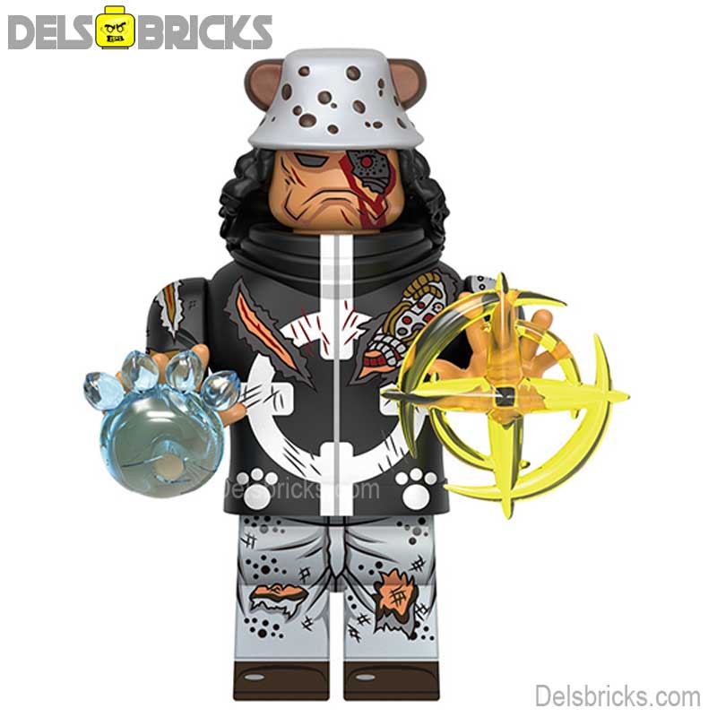 Bartholemew Kuma from One Piece Lego Anime Minifigures Custom Toys set s7 (ONLINE ORDER ONLY)