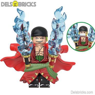 Roronoa Zoro from One Piece Lego Anime Minifigures Custom Toys set s7 (ONLINE ORDER ONLY)
