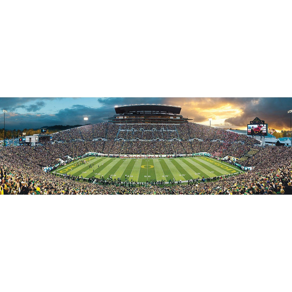 Oregon Ducks - 1000 Piece Panoramic Jigsaw Puzzle (ONLINE ORDER ONLY)