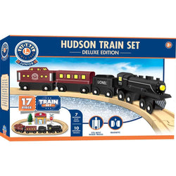 Lionel - Hudson Train 17-Piece Toy Train Set - Deluxe Edition