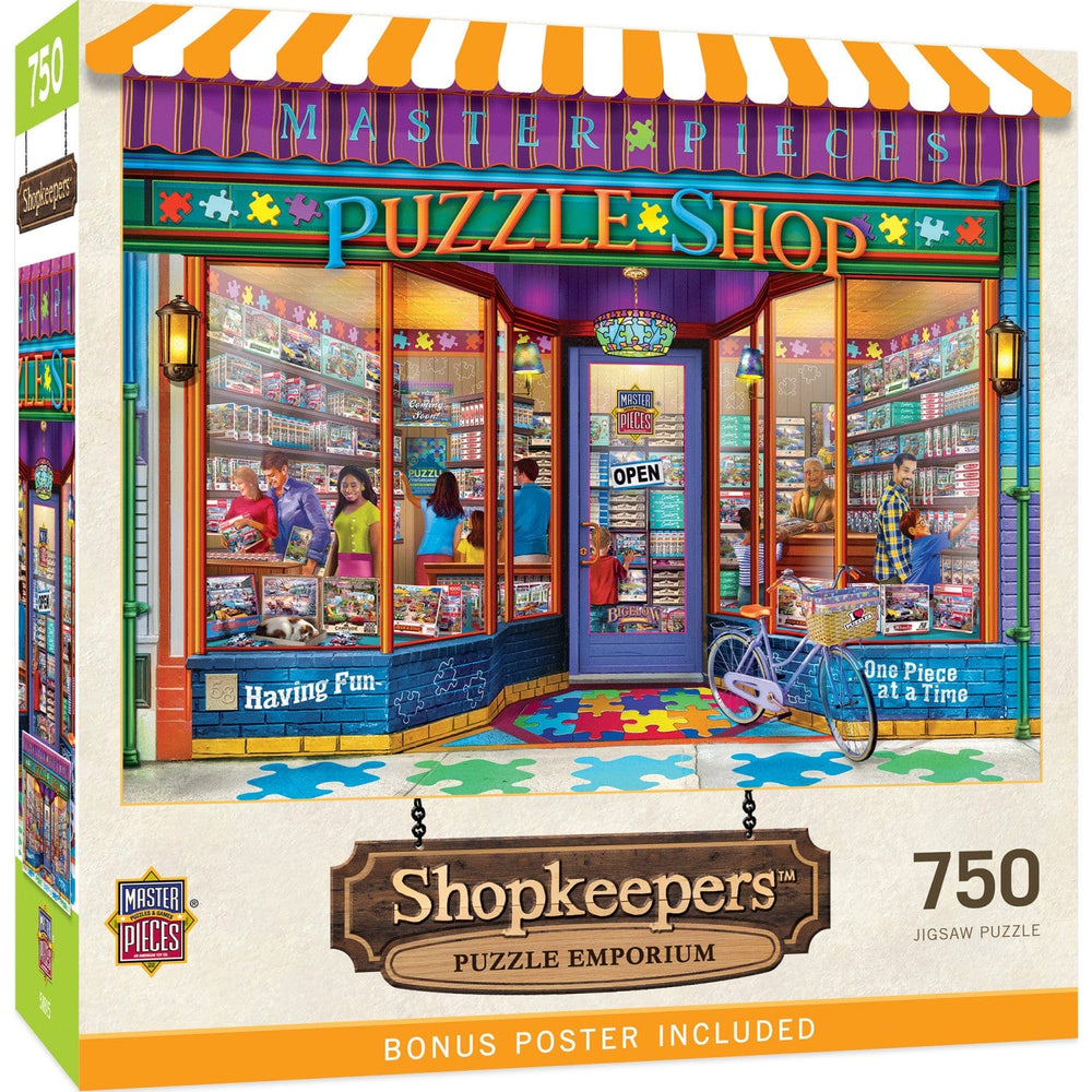 Shopkeepers - Puzzle Emporium 750 Piece Jigsaw Puzzle (ONLINE ORDER ONLY)