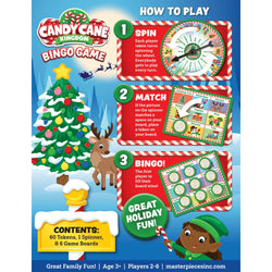 Candy Cane Kingdom Bingo Game