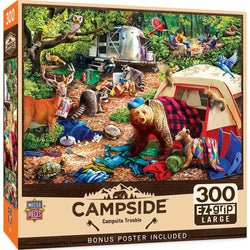 Campside - Campsite Trouble 300 Piece EZ Grip Jigsaw Puzzle (ONLINE ORDER ONLY)
