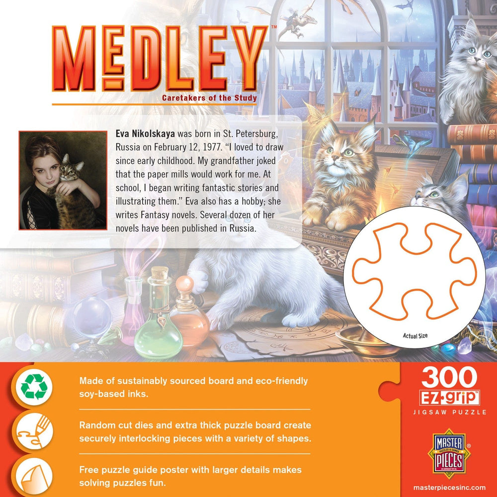 Medley - Caretakers of the Study 300 Piece EZ Grip Jigsaw Puzzle (ONLINE ORDER ONLY)