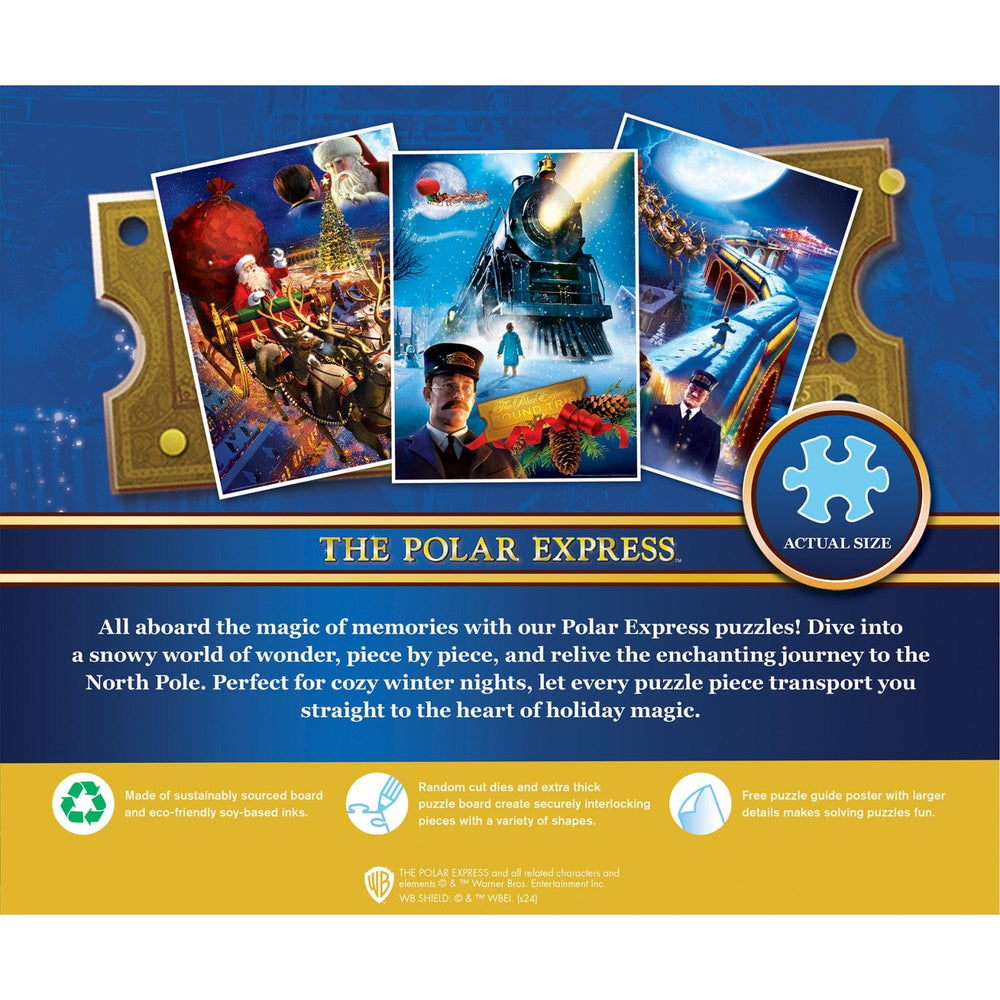 The Polar Express 3-pack 500 Piece Jigsaw Puzzle (ONLINE ORDER ONLY)